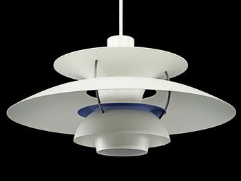 TAKLAMPA, "PH-lampa", Louis Poulsen för Poul Henningsen, 1900-talets fjärde kvartal. Höjd 30 cm.