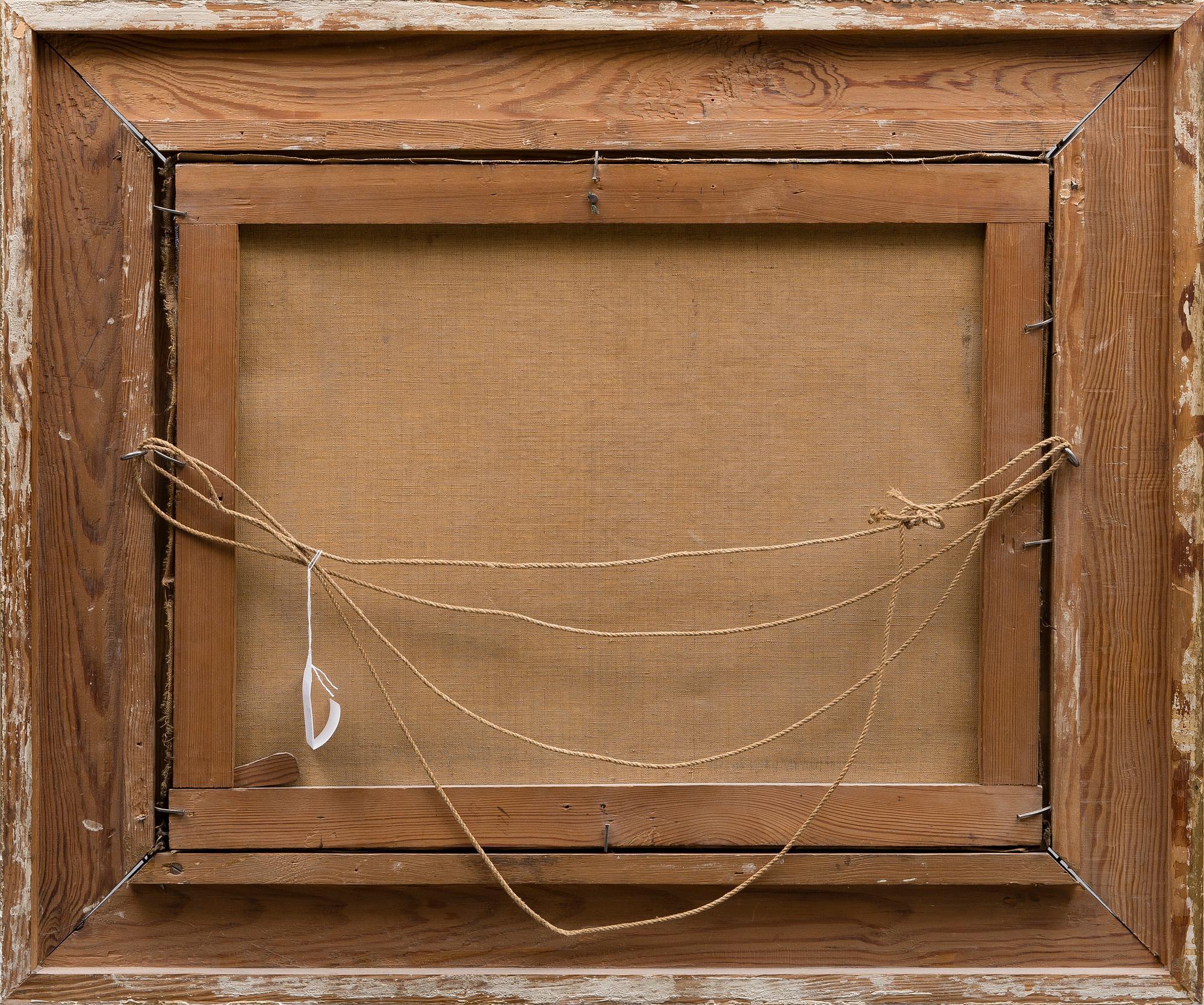 HEDVIG STRANDBERG, olja på duk, signerad och daterad 1883.