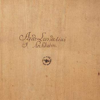 A Gustavian late 18th century commode by Anders Lundelius, master 1778.