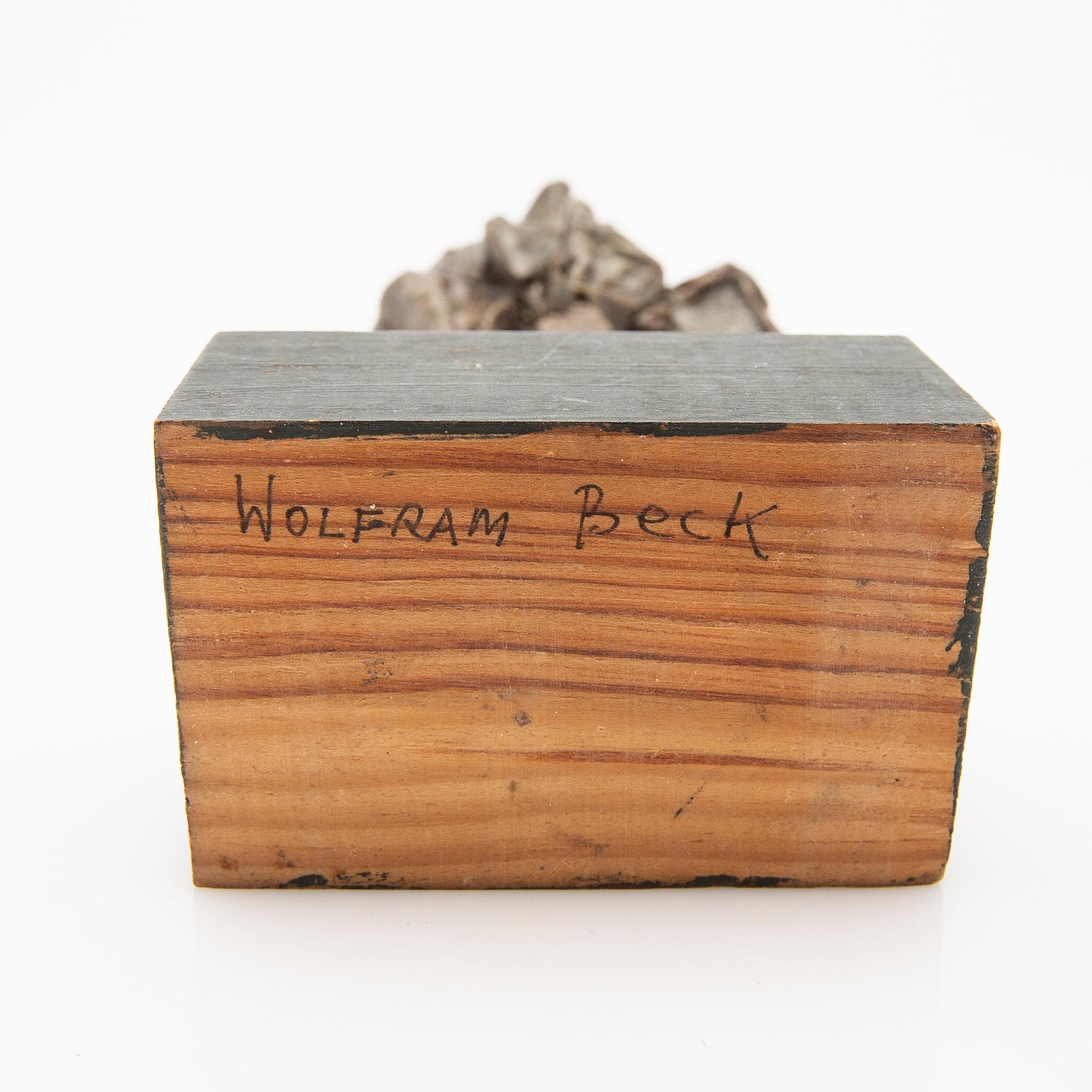Wolfram Beck, skulptur/modell, 3 st.