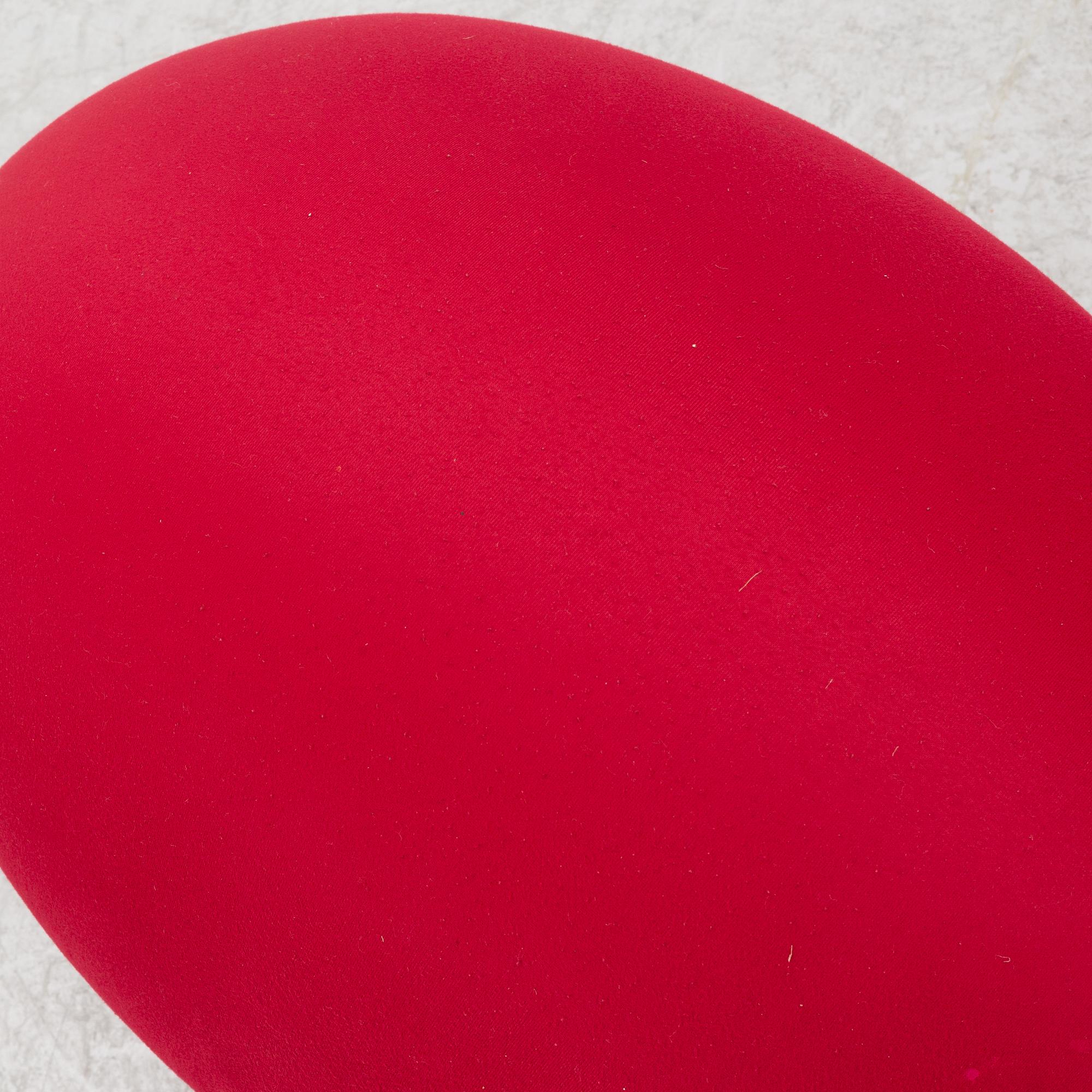 Denis Santachiara, ottomans/chairs, a pair, "Tato Egg Seat", Baleri, Italy, 21st century.