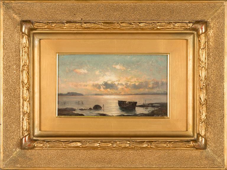 Hjalmar Munsterhjelm, Twilight at sea.