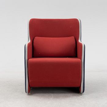 Börge Lindau & Bo Lindekrantz, fåtölj "Solo M", Lammhults Möbel AB, 1983.