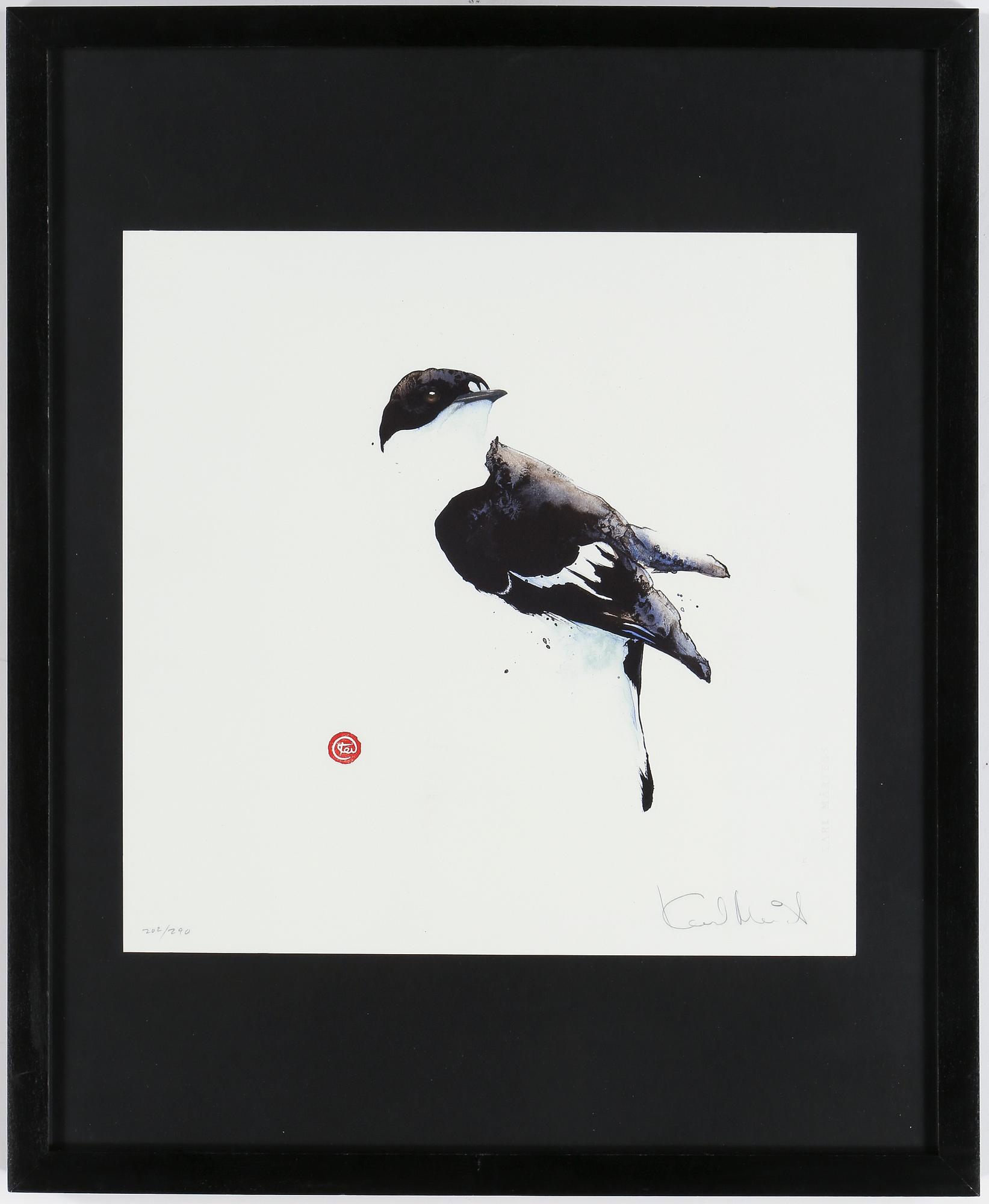 KARL MÅRTENS, färglitografi, signerad och numrerad 202/290.