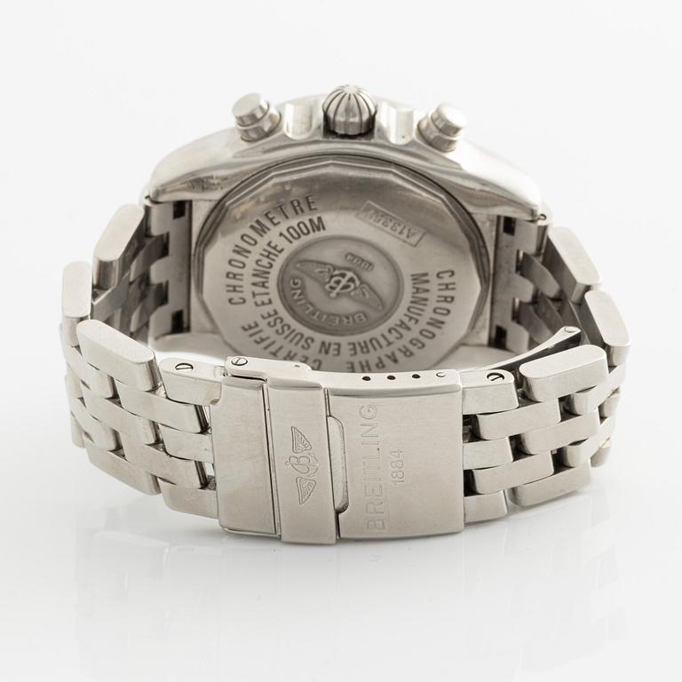 Breitling, Chrono Cockpit, armbandsur, kronograf, 39 mm.