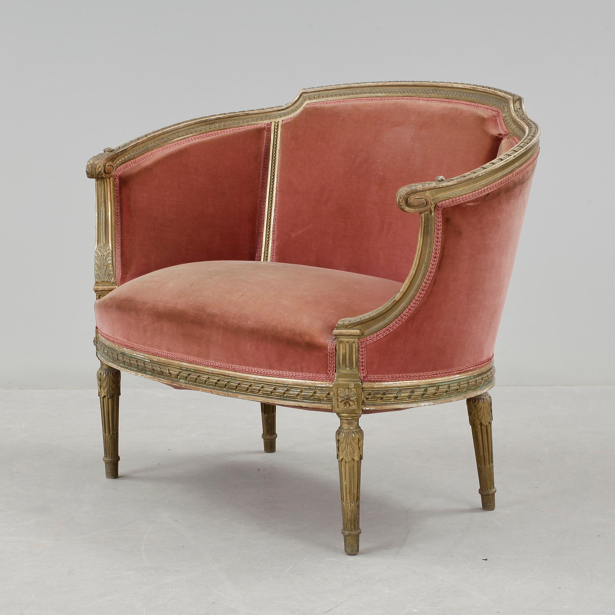 SOFFA, gustaviansk stil, 1900-talets första hälft.