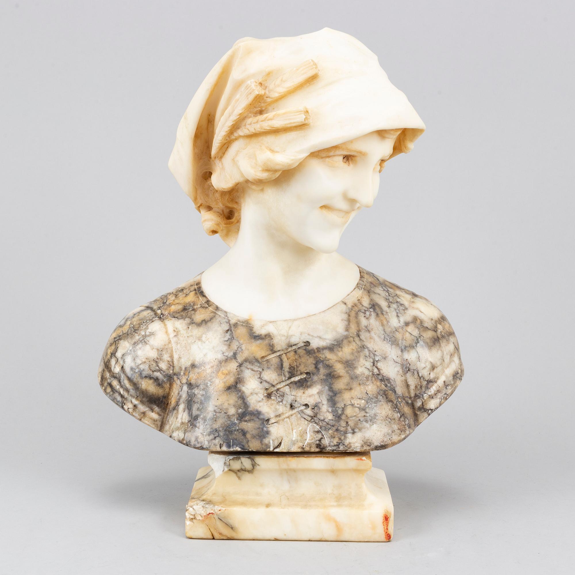 A 20th century marble sculpture.