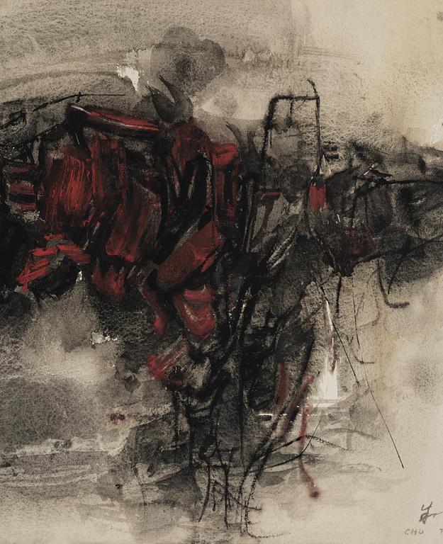 Chu Teh-Chun, "Composition No. 121".