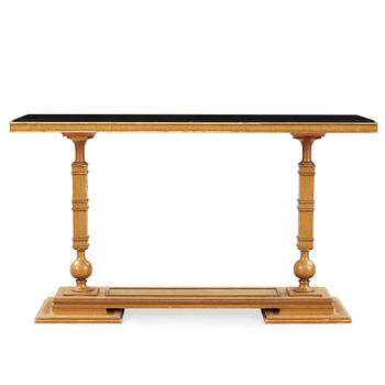 287. Axel Einar Hjorth, an 'Åbo' lacquered console table, Nordiska Kompaniet, Sweden 1929.