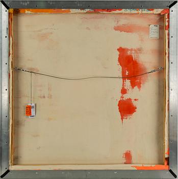 STEPHEN MUELLER, acrylic on canvas, signed and dated 1986 verso.