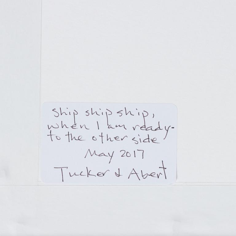 W Tucker, "Ship ship ship, when I am ready to the other side".