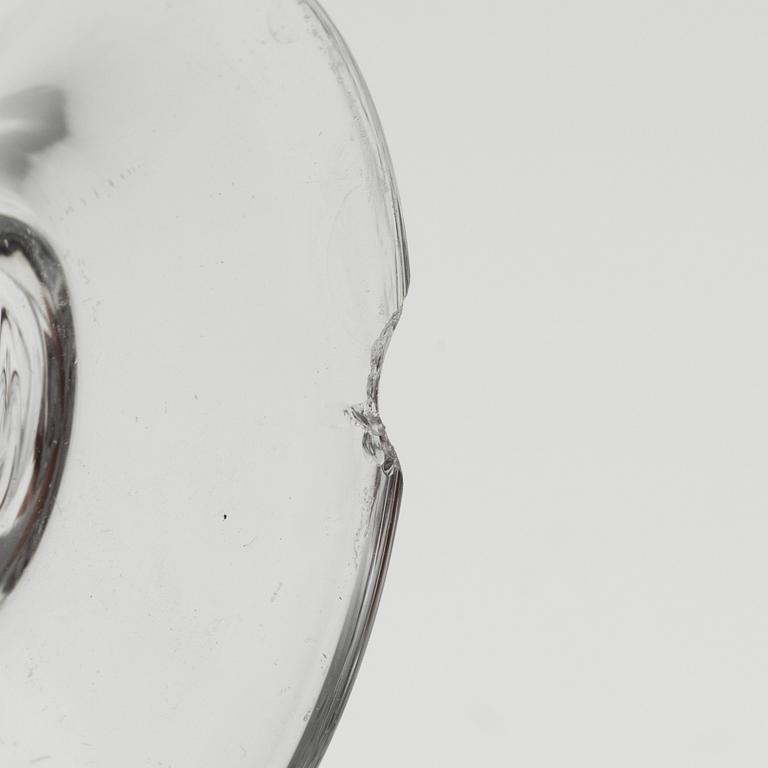 A 66 piece Swedish "Antik" glass service by Reijmyre Glasbruk, late 20th century.