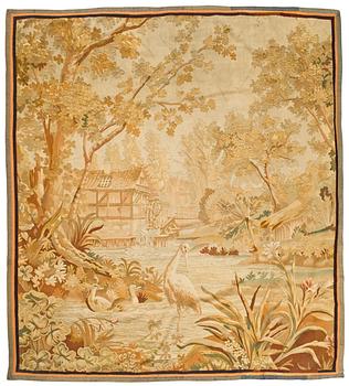 312. A French tapestry from late 19th cent.