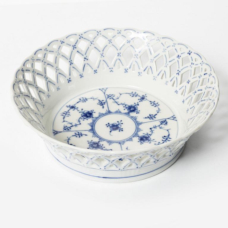 Royal Copenhagen, a 36-piece 'Blue Fluted' coffee service, Denmark, 1960's-70's.