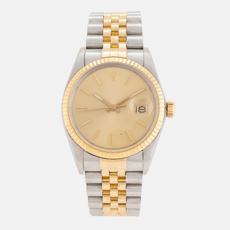 ROLEX, Oyster Perpetual, Datejust (T Swiss T), Chronometer, wristwatch, 36 mm.