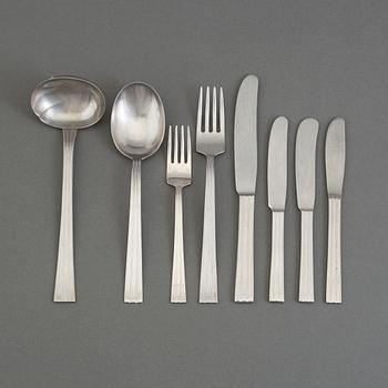 32 pieces of 'Thebe' cutlery by Folke Arström, Gense.