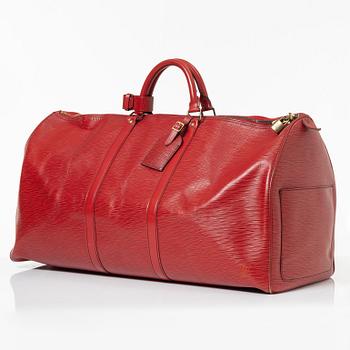 Louis Vuitton, weekend bag, "Keepall epi 60", 1988.
