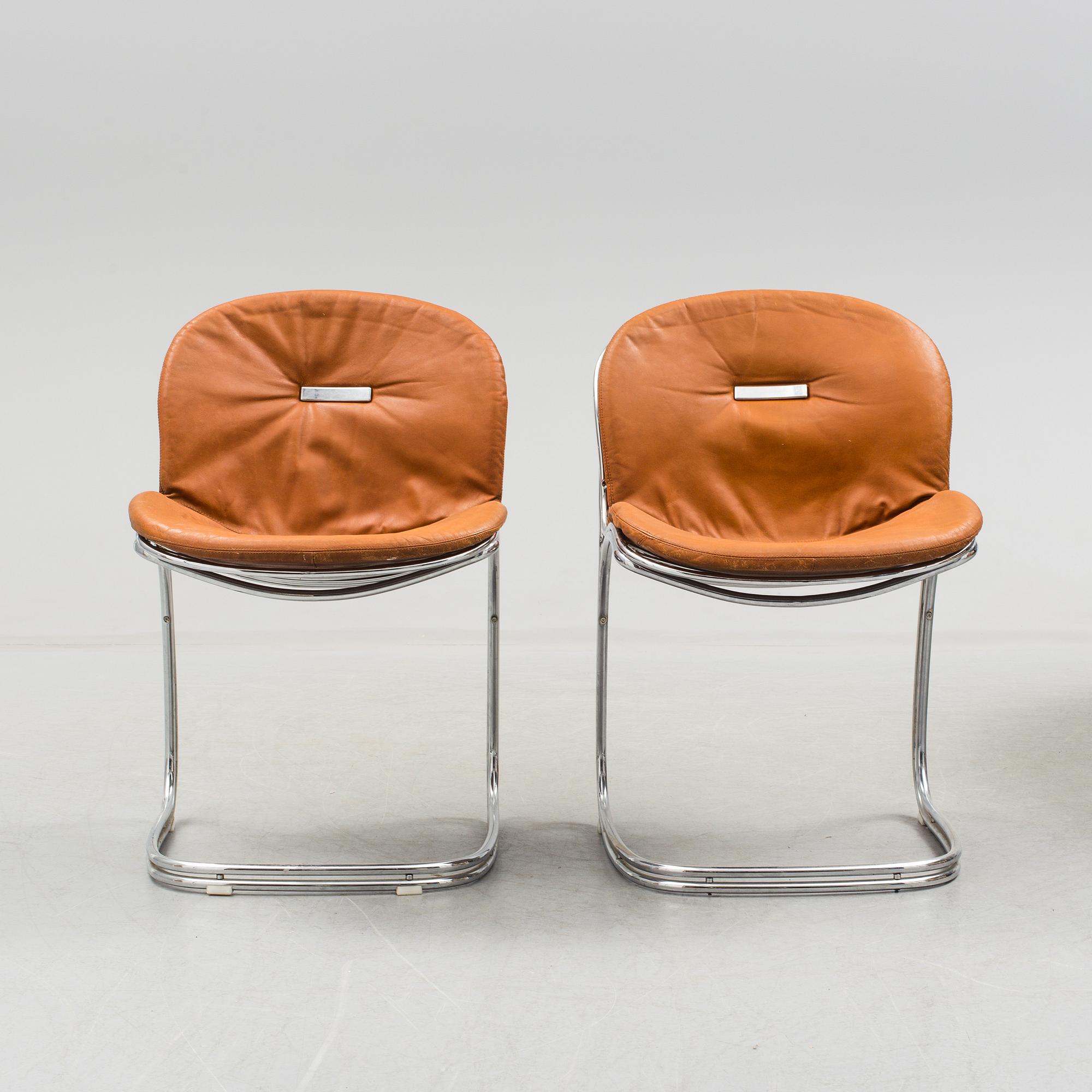 A 7 piece dining set "Sabrina" by Gastone Rinaldi, Italy.