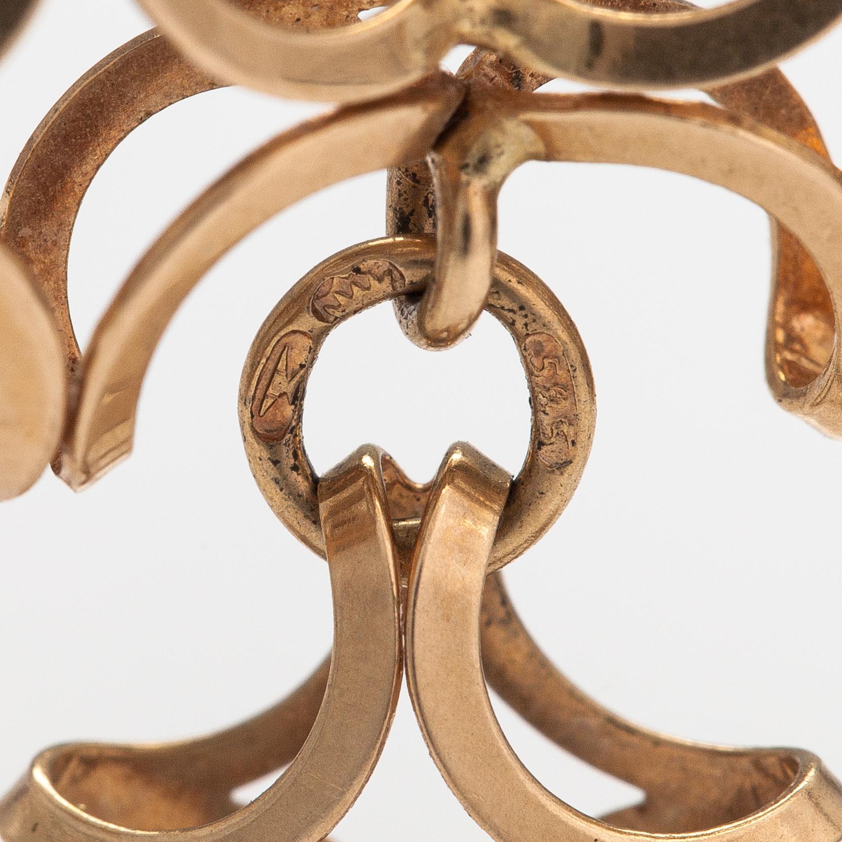 Elis Kauppi, Kaulakoru, 14K kultaa. Kupittaan kulta, Turku.