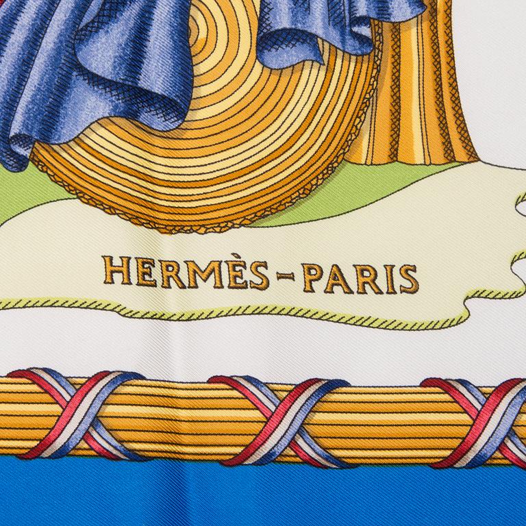 SCARF, "Liberté, Egalité, Fraternité", Hermès.