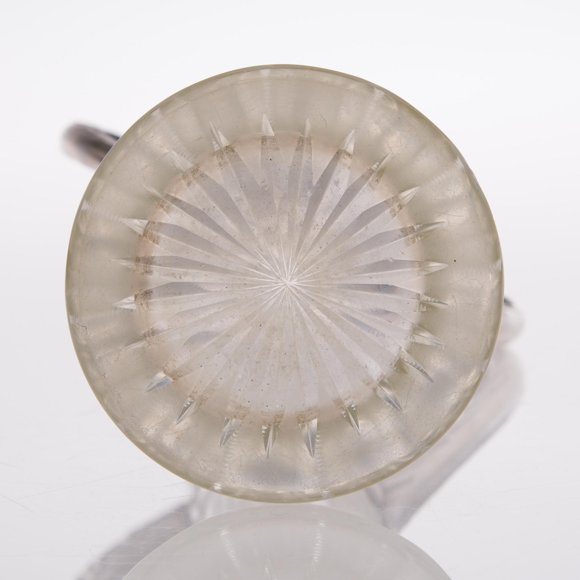 VAS, slipat glas och silver, 15 Artellen Moskva 1915-17,
