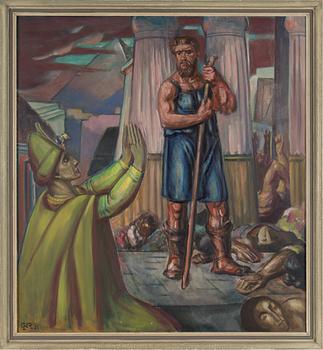 GEORG PAULI, oil on canvas, signed and dated - 31.