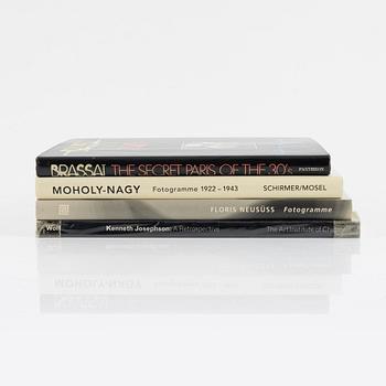 Photo books, mixed lot, surrealism in b/w, four volumes.