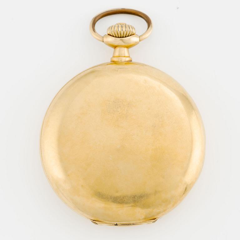 Omega, pocket watch, hunter, 50 mm.