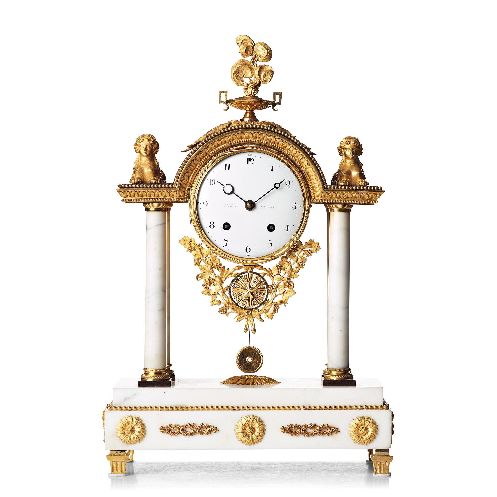 BORDSPENDYL, sengustavianskt stockholmsarbete, 1700-talets slut.