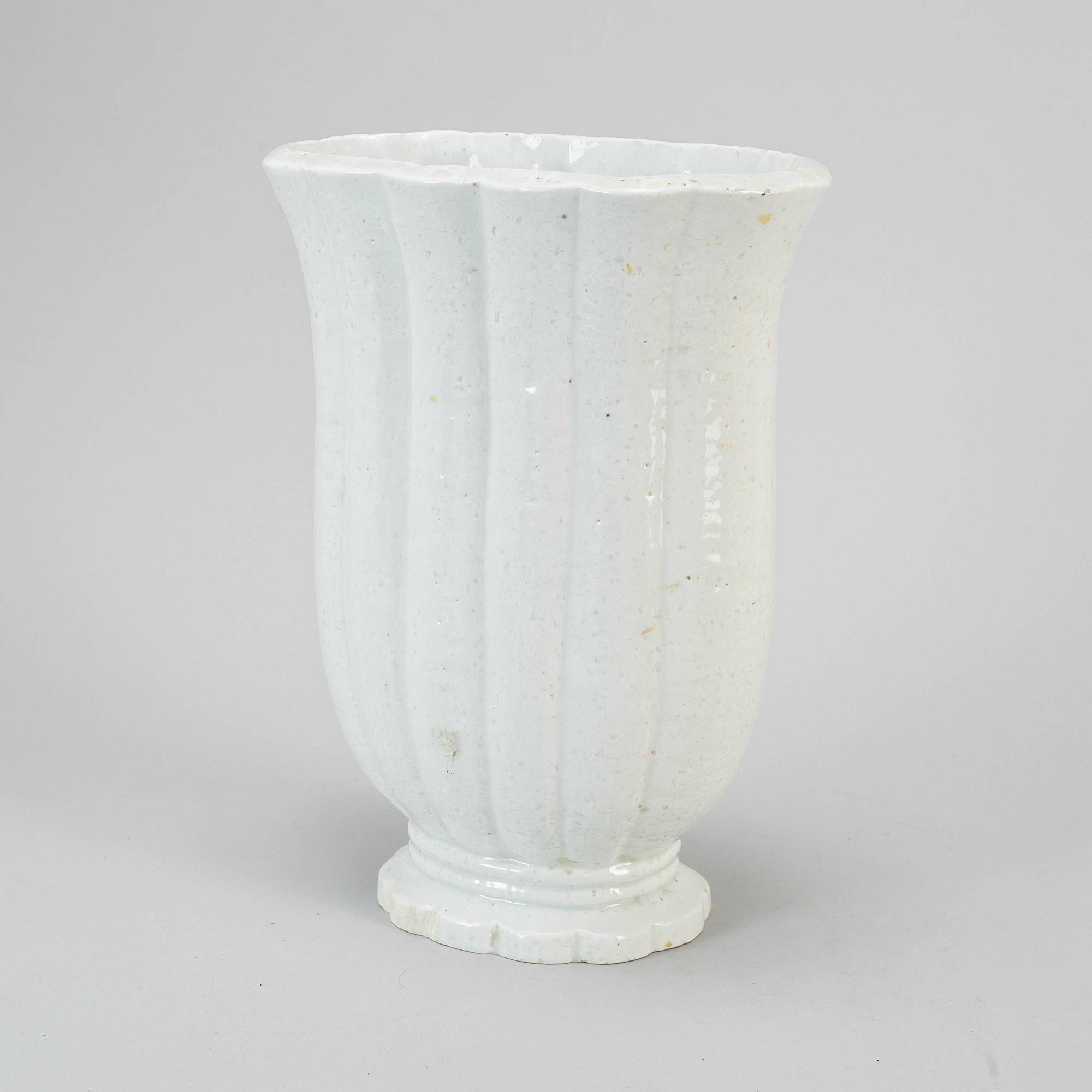 GUNNAR NYLUND, vas, chamotterat stengods, Rörstrand.