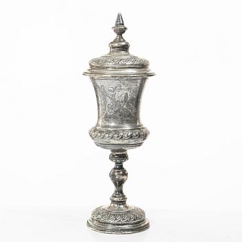 C.G. Hallberg, A silver goblet, Stockholm 1903.