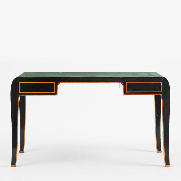Carl Hörvik, a Swedish Grace desk, Nordiska Kompaniet, for Les Arts Décoratifs Suédois, Paris, 1928.