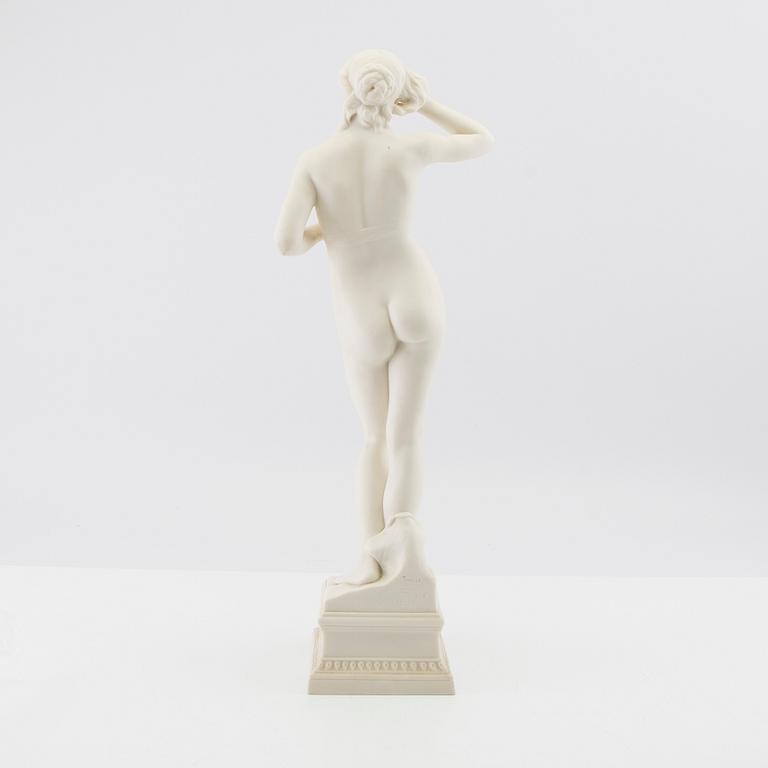 Per Hasselberg, efter, skulptur parian, Gustafsberg 1899.