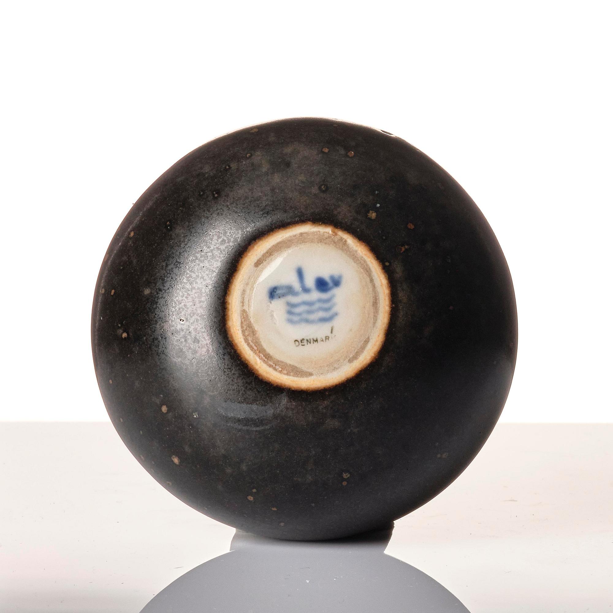 Alev Ebüzziya Siesbye, skål, unik, stengods, Royal Copenhagen, Danmark, 1960-tal.