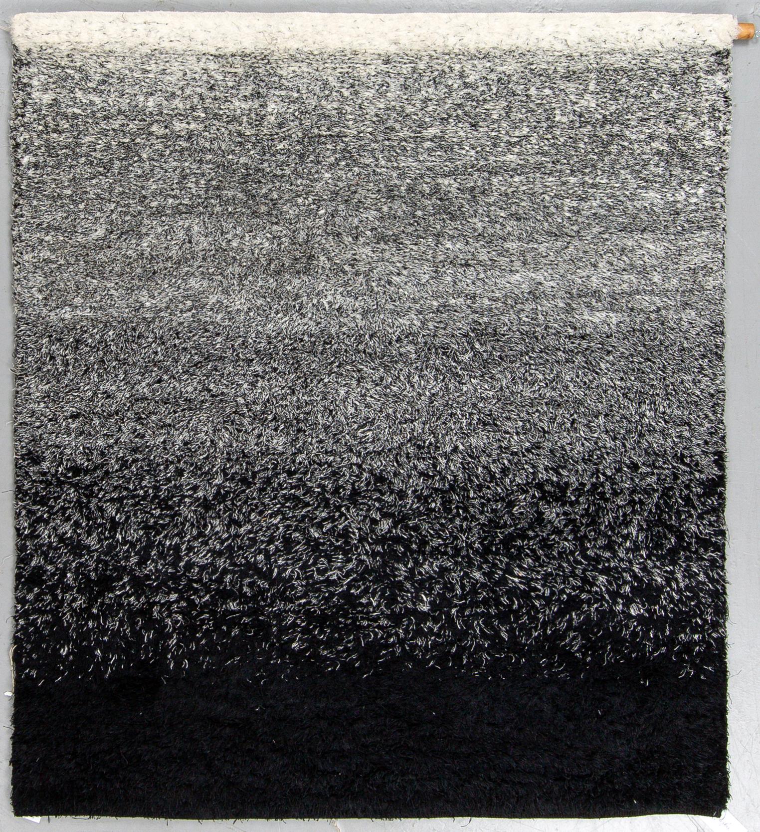 Lena Bergström, Wall hanging, "af Norrland", knotted pile in flax, ca 165-166 x 146,5 cm, woven by Handarbetets Vänner.
