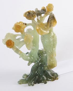 FIGURIN, jade, orientaliskt.