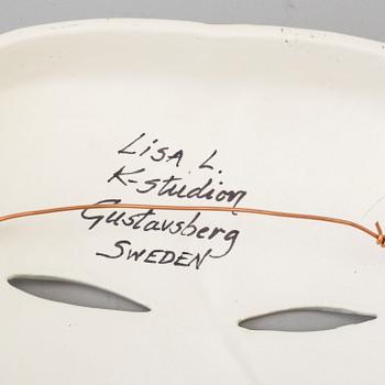 LISA LARSON, a stoneware masque from K-Studion, Gustavsberg.