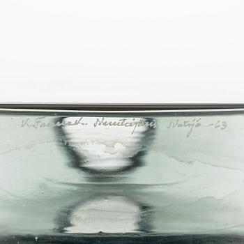 Kaj Franck, karaff KF 504, signerad K. Franck Nuutajärvi Notsjö -63.