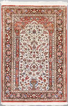 A rug, Silke Ghom, ca 206 x 136 cm.