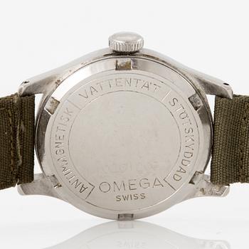 Omega, Officer, wristwatch, 30.5 mm.