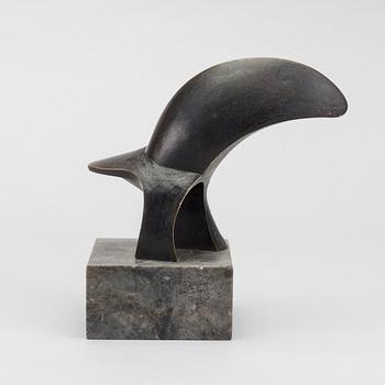 CHRISTIAN BERG, sculpture bronze dated 1962.