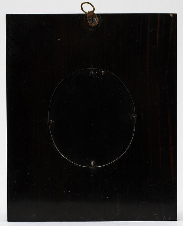 MINIATYRPORTRÄTT, okänd konstnär, gouache, 1800-talets första hälft.