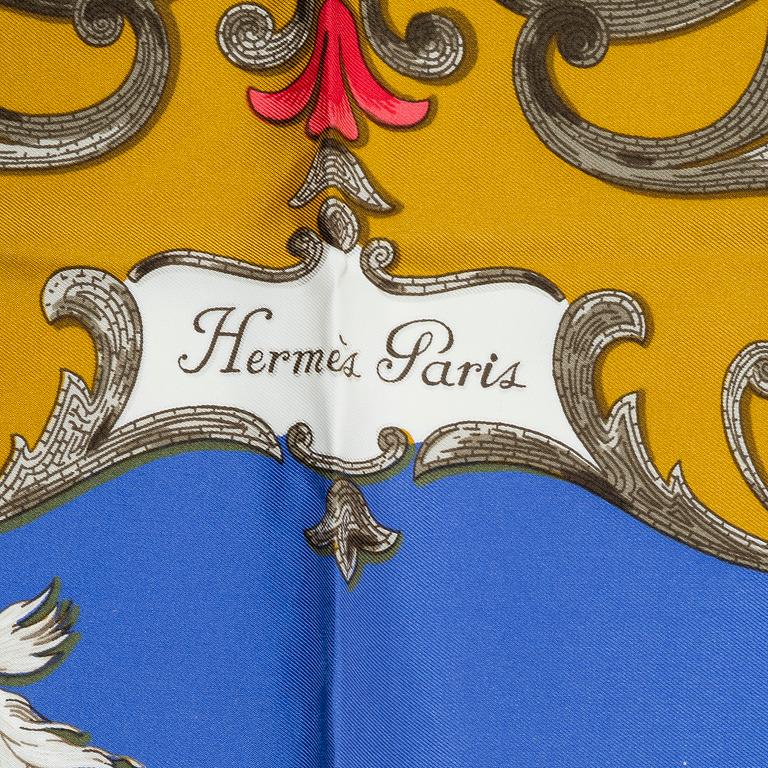 Hermès, scarf, "Cheval Turc".