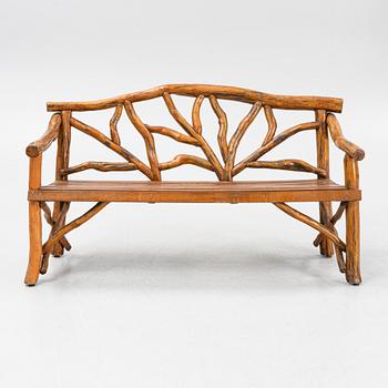 Garden furniture 3 pcs, first half/mid 20th century.