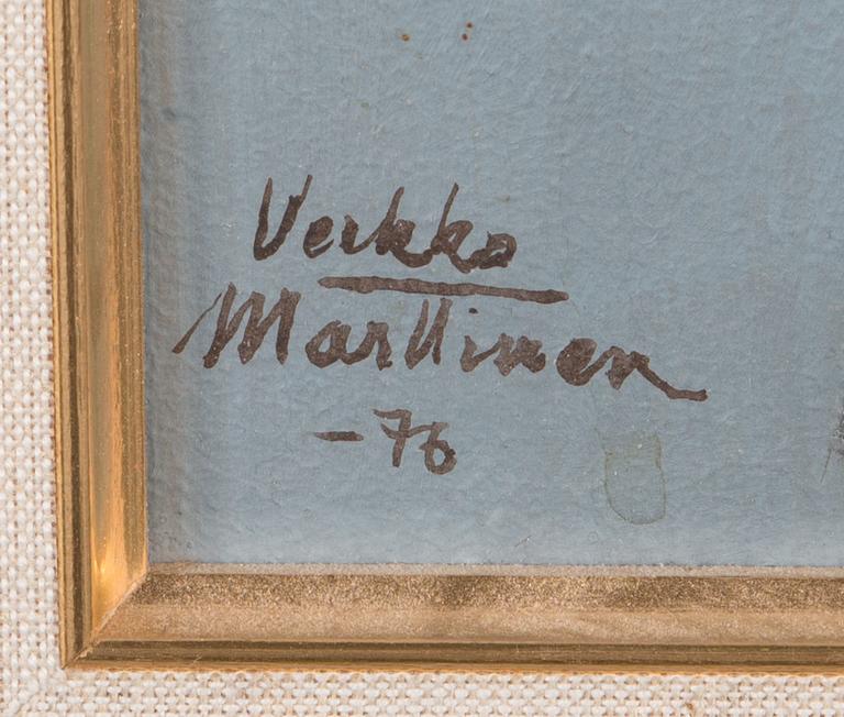 Veikko Marttinen, Man med fiol.