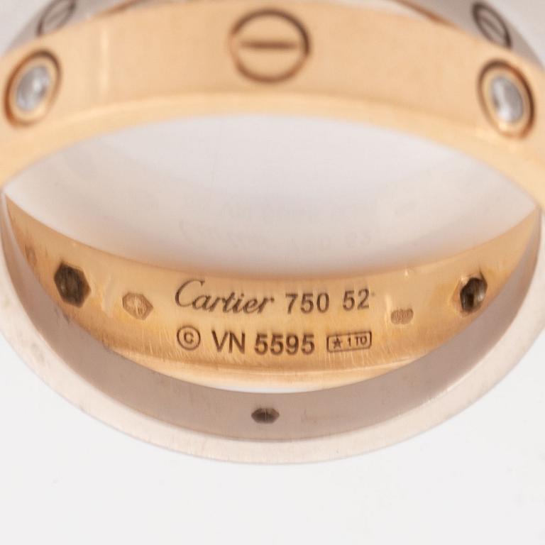 A Cartier ring "Love".