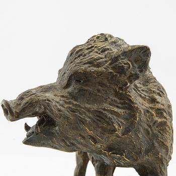 Decorative Sculpture Wild Boar.
