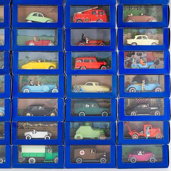 Toy cars, 56, Tintin, Hergé-Moulinsart.