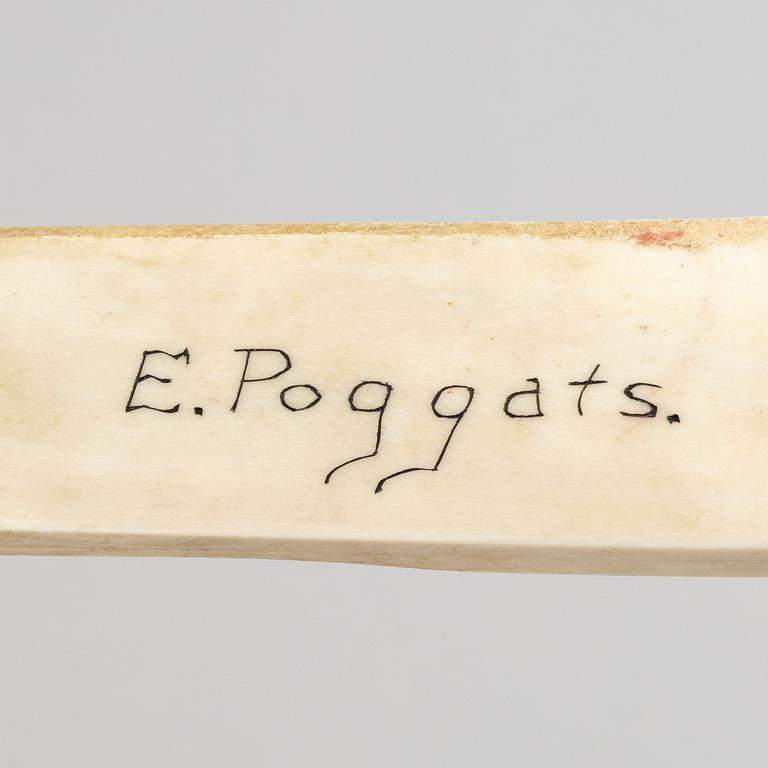 Esaias Poggats, knife and cup-.