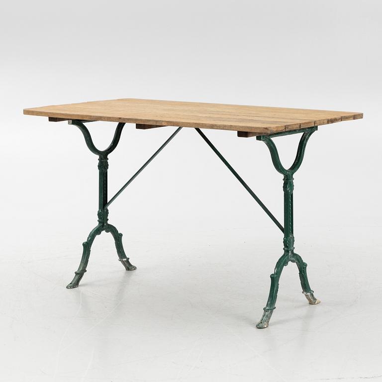 A garden set with table, sofas and chairs, Byarums Bruk, Sweden.